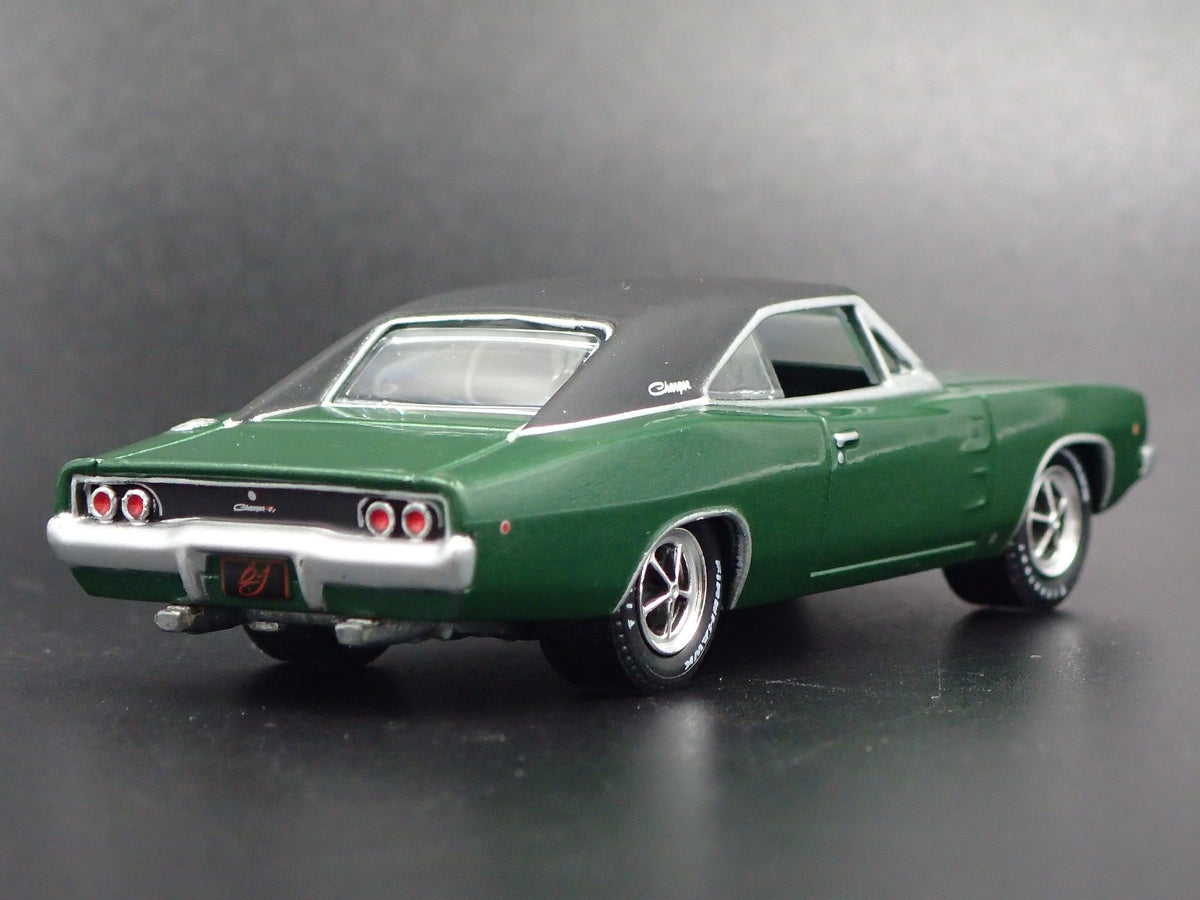1968 DODGE CHARGER R/T HEMI RARE 1:64 SCALE COLLECTIBLE DIECAST MODEL CAR-Burning Rubber Toy Company