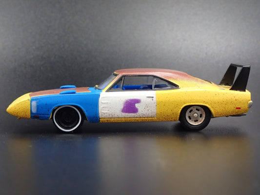1969 DODGE CHARGER DAYTONA JOE DIRT 1/64 SCALE COLLECTIBLE DIECAST MODEL CAR-Burning Rubber Toy Company