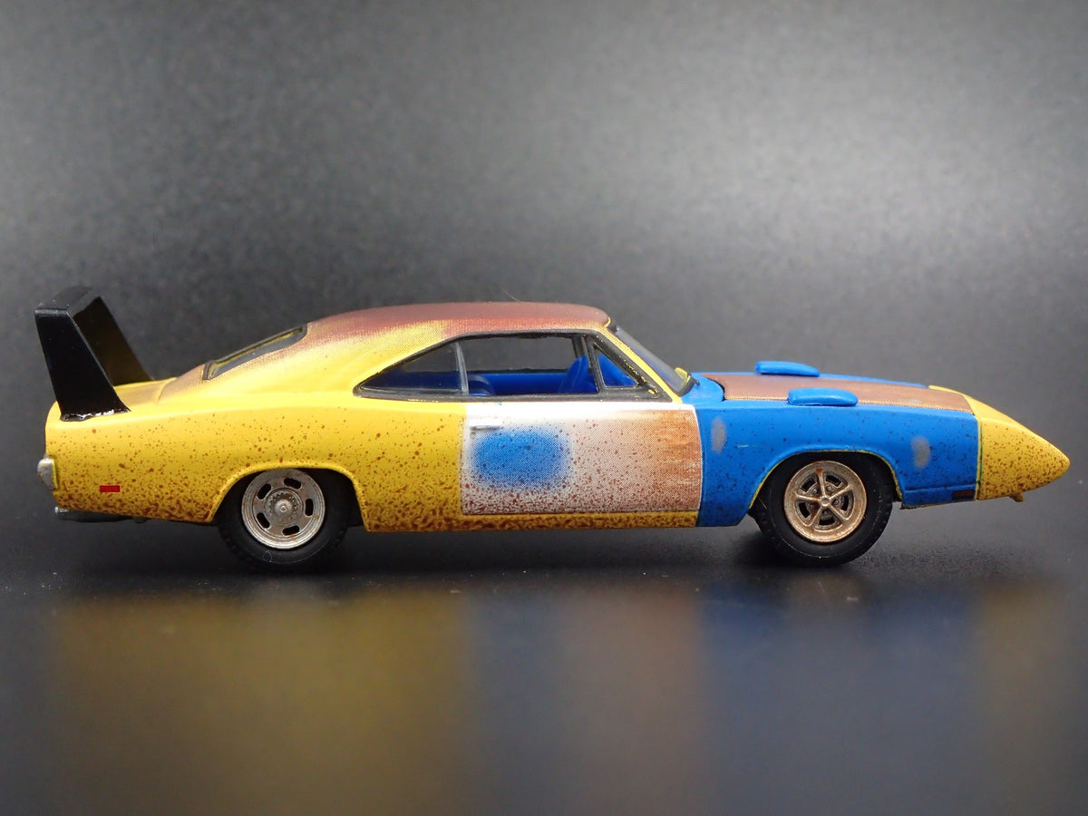 1969 DODGE CHARGER DAYTONA JOE DIRT 1/64 SCALE COLLECTIBLE DIECAST MODEL CAR-Burning Rubber Toy Company