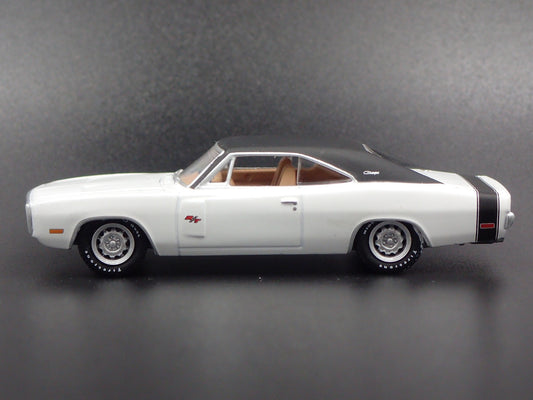 1970 DODGE CHARGER R/T RARE 1:64 LIMITED COLLECTIBLE DIORAMA DIECAST MODEL CAR-Burning Rubber Toy Company