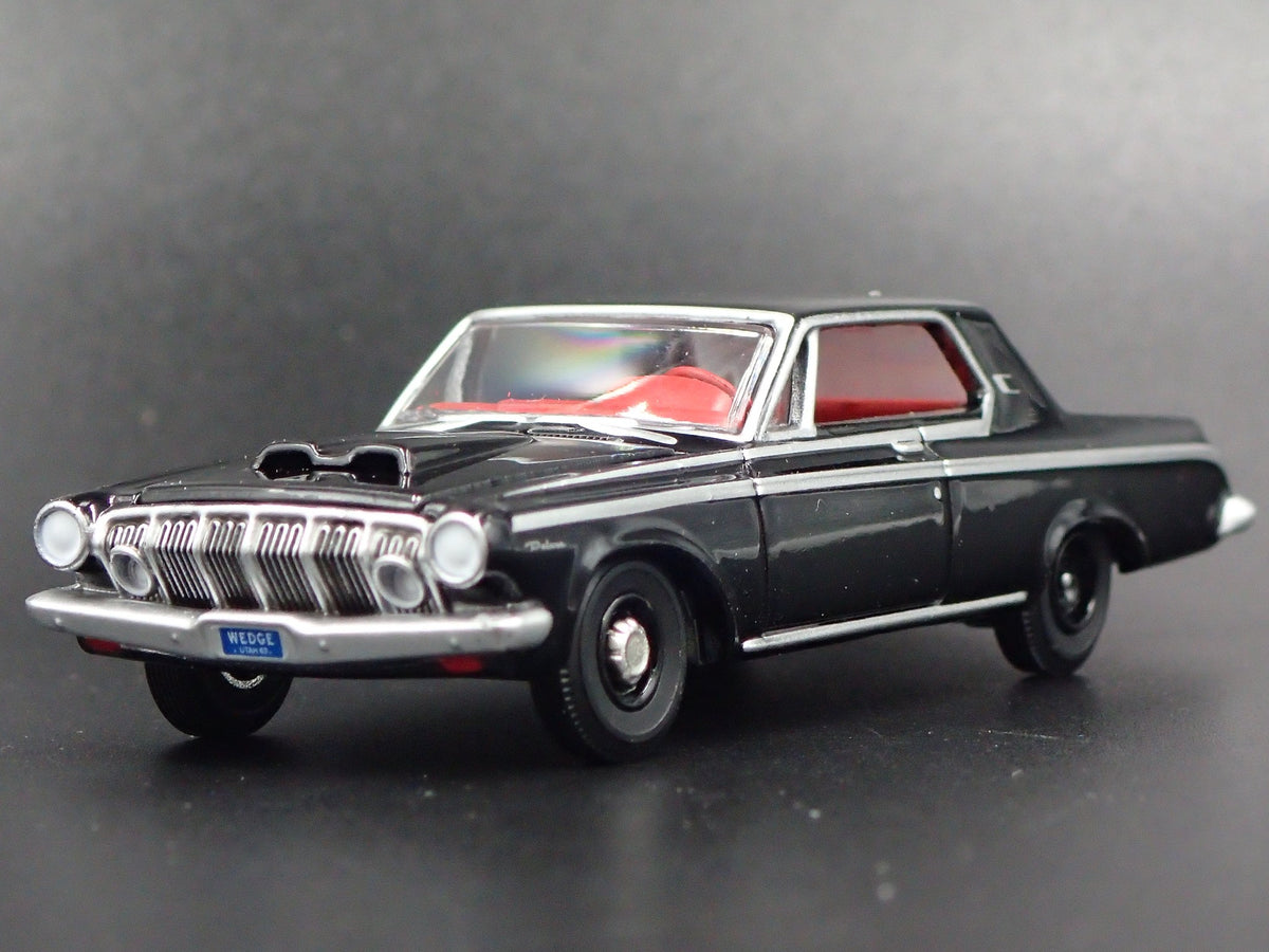 1963 DODGE POLARA MAX WEDGE 426 RARE 1/64 SCALE COLLECTIBLE DIECAST MODEL CAR-Burning Rubber Toy Company