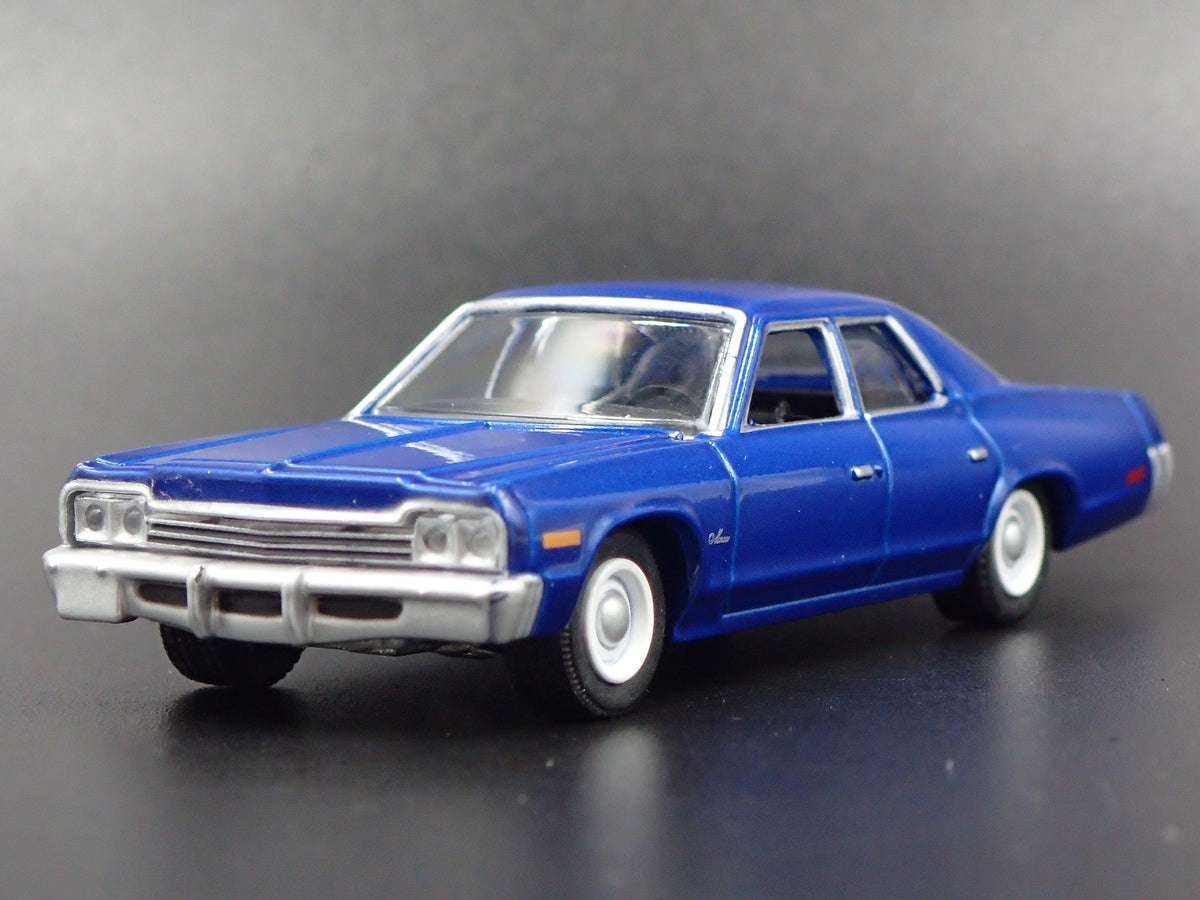 1975 DODGE MONACO 4 FOUR DOOR RARE 1/64 SCALE COLLECTIBLE DIECAST MODEL CAR-Burning Rubber Toy Company