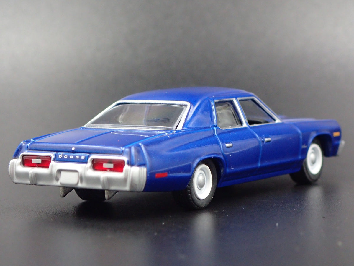 1975 DODGE MONACO 4 FOUR DOOR RARE 1/64 SCALE COLLECTIBLE DIECAST MODEL CAR-Burning Rubber Toy Company
