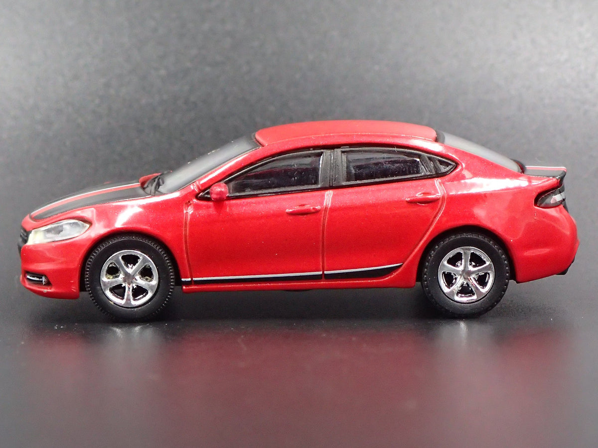 2013-2016 DODGE DART GT RARE 1/64 SCALE COLLECTIBLE DIORAMA DIECAST MODEL CAR-Burning Rubber Toy Company