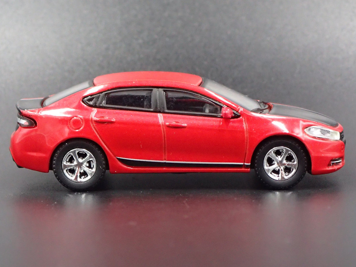 2013-2016 DODGE DART GT RARE 1/64 SCALE COLLECTIBLE DIORAMA DIECAST MODEL CAR-Burning Rubber Toy Company