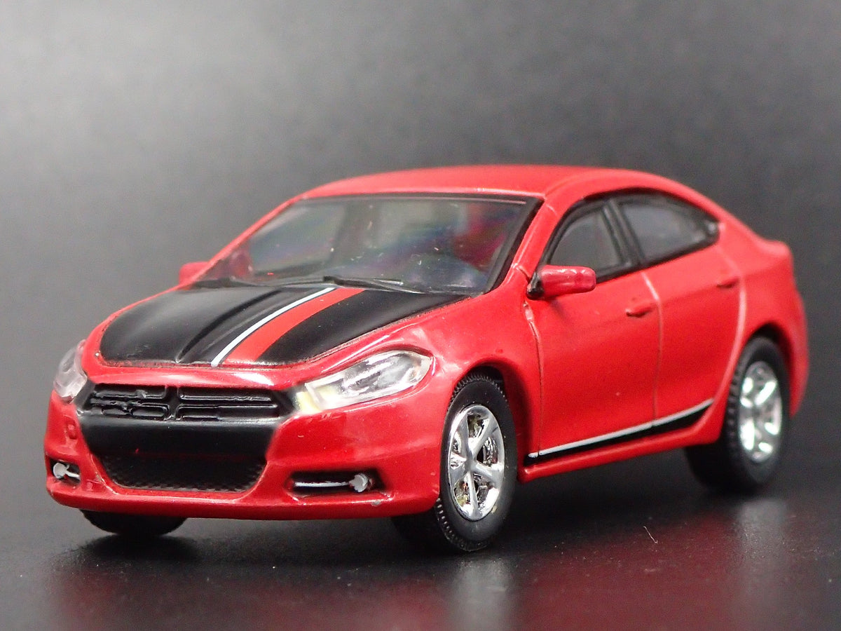 2013-2016 DODGE DART GT RARE 1/64 SCALE COLLECTIBLE DIORAMA DIECAST MODEL CAR-Burning Rubber Toy Company