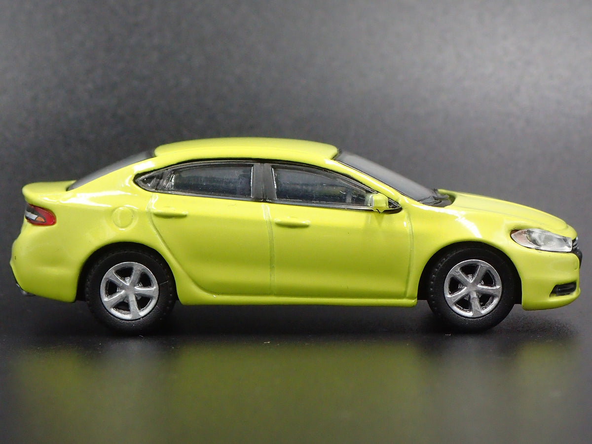 2013-2016 DODGE DART GT RARE 1/64 SCALE COLLECTIBLE DIORAMA DIECAST MODEL CAR-Burning Rubber Toy Company