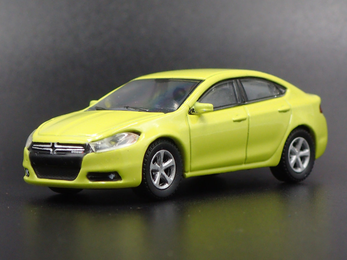 2013-2016 DODGE DART GT RARE 1/64 SCALE COLLECTIBLE DIORAMA DIECAST MODEL CAR-Burning Rubber Toy Company