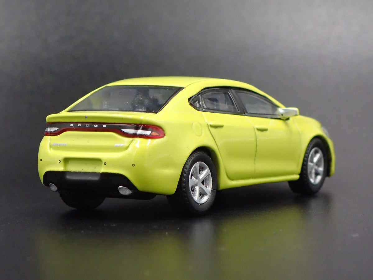2013-2016 DODGE DART GT RARE 1/64 SCALE COLLECTIBLE DIORAMA DIECAST MODEL CAR-Burning Rubber Toy Company