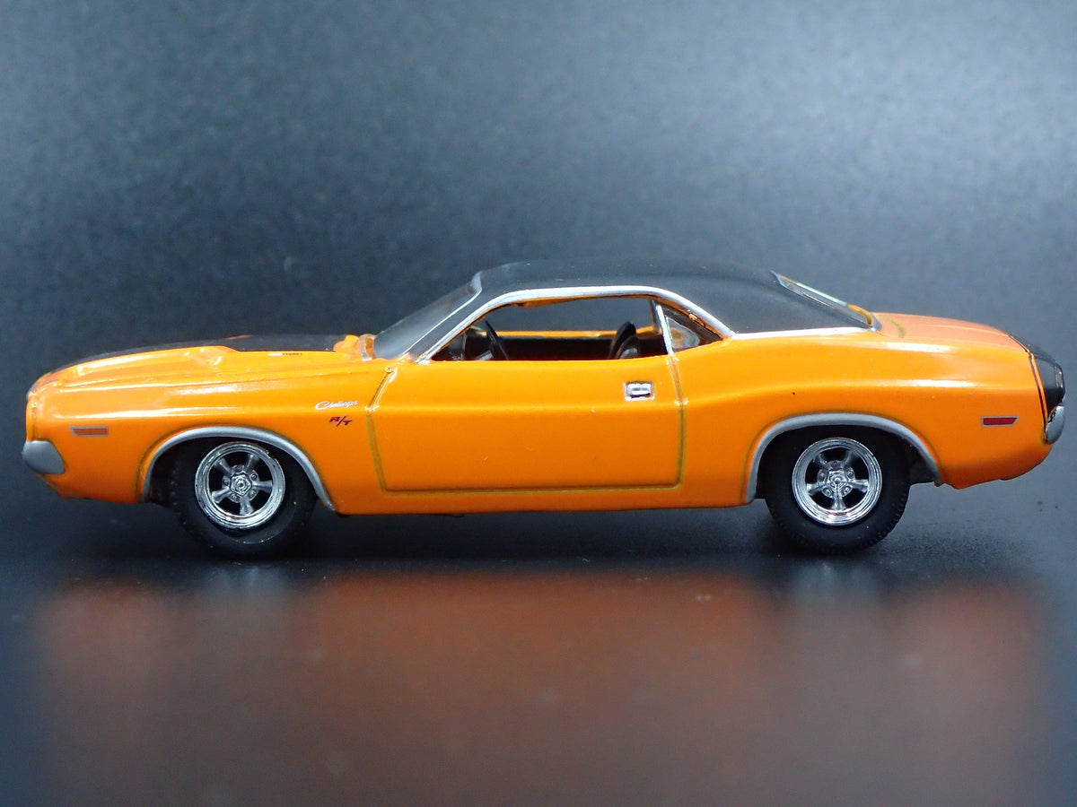 1970 70 DODGE CHALLENGER RT RARE 1:64 SCALE COLLECTIBLE DIECAST MODEL CAR-Burning Rubber Toy Company