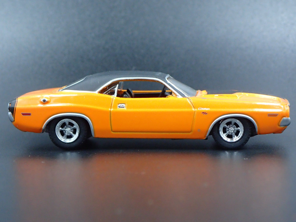 1970 70 DODGE CHALLENGER RT RARE 1:64 SCALE COLLECTIBLE DIECAST MODEL CAR-Burning Rubber Toy Company
