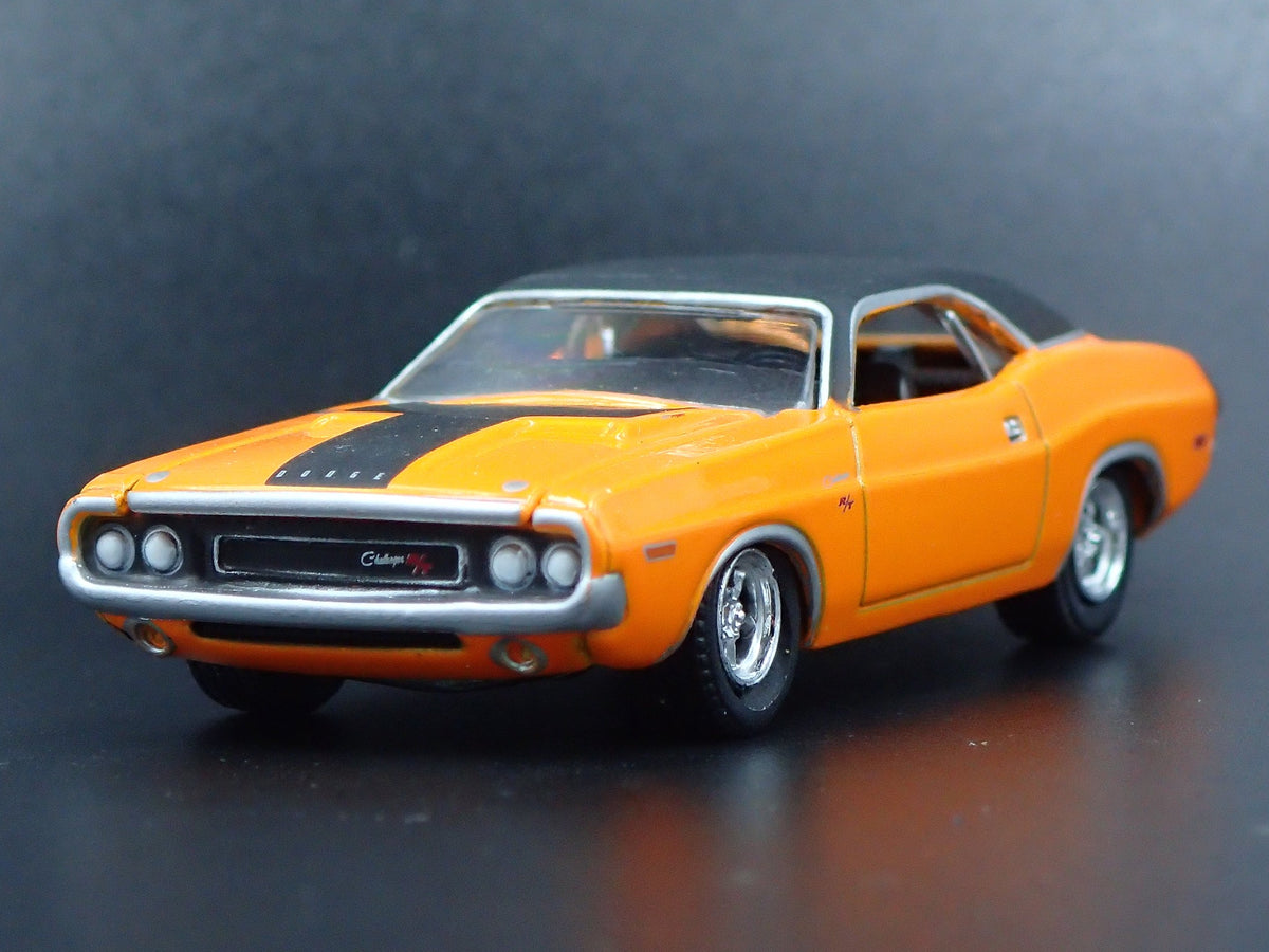 1970 70 DODGE CHALLENGER RT RARE 1:64 SCALE COLLECTIBLE DIECAST MODEL CAR-Burning Rubber Toy Company