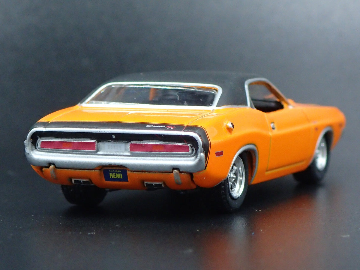 1970 70 DODGE CHALLENGER RT RARE 1:64 SCALE COLLECTIBLE DIECAST MODEL CAR-Burning Rubber Toy Company