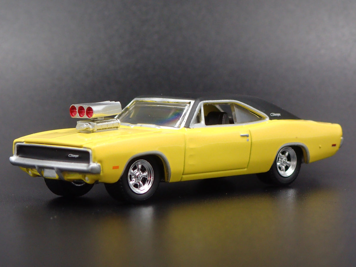 1970 70 DODGE CHARGER 1:64 SCALE LIMITED COLLECTIBLE DIORAMA DIECAST MODEL CAR-Burning Rubber Toy Company