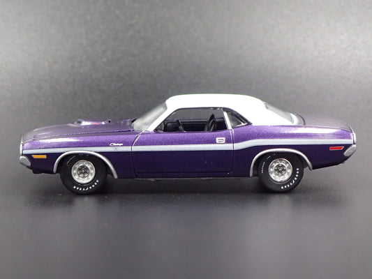 1970 DODGE CHALLENGER R/T RARE 1:64 SCALE LIMITED COLLECTIBLE DIECAST MODEL CAR-Burning Rubber Toy Company