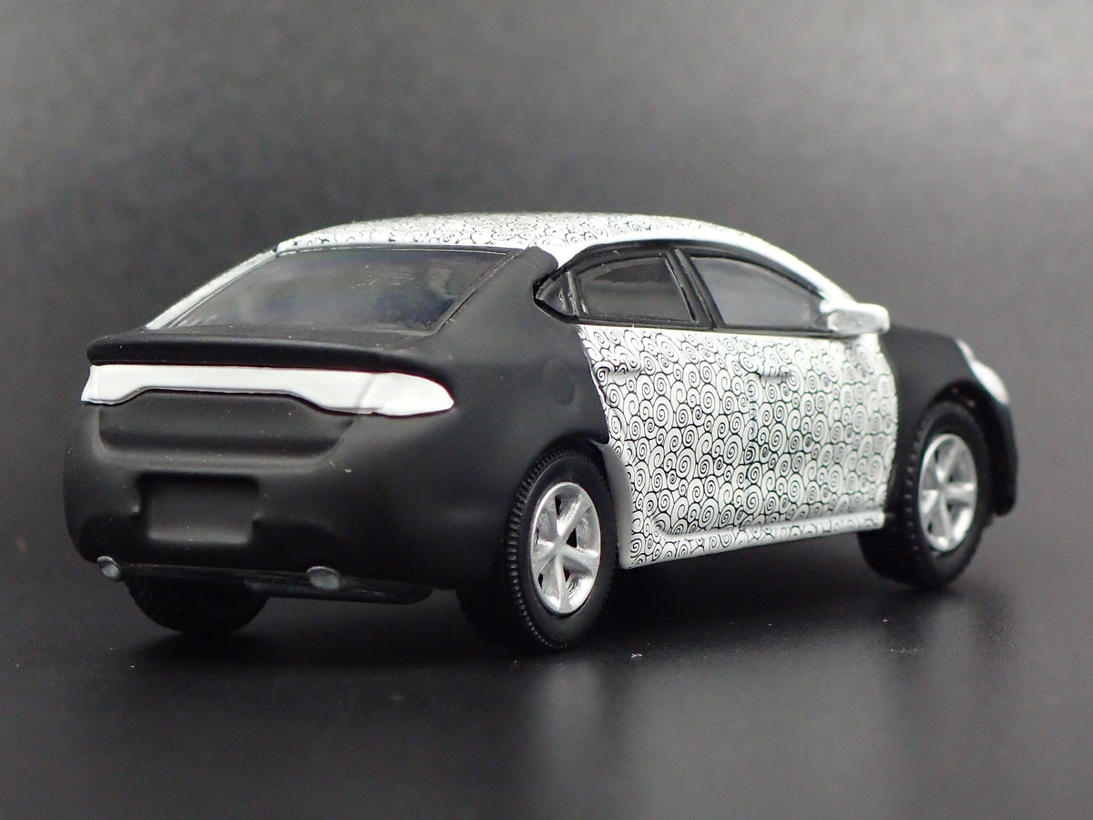 2013-2016 DODGE DART GT SPY SHOT RARE 1/64 SCALE COLLECTIBLE DIECAST MODEL CAR-Burning Rubber Toy Company