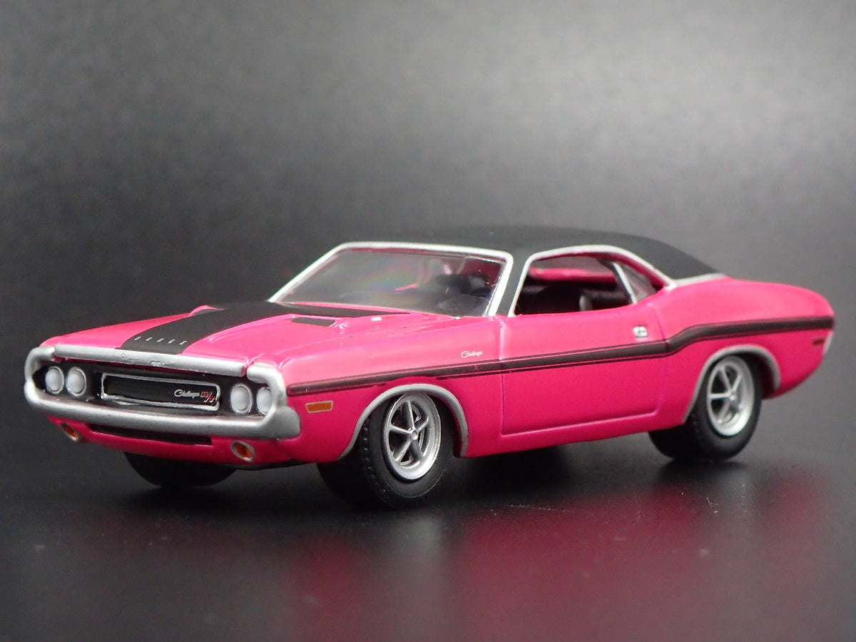 1970 70 DODGE CHALLENGER R/T RARE 1:64 SCALE COLLECTIBLE DIECAST MODEL CAR-Burning Rubber Toy Company