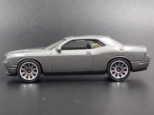 2011-2023 DODGE CHALLENGER SRT8 GRAY 1/64 SCALE COLLECTIBLE DIECAST MODEL CAR