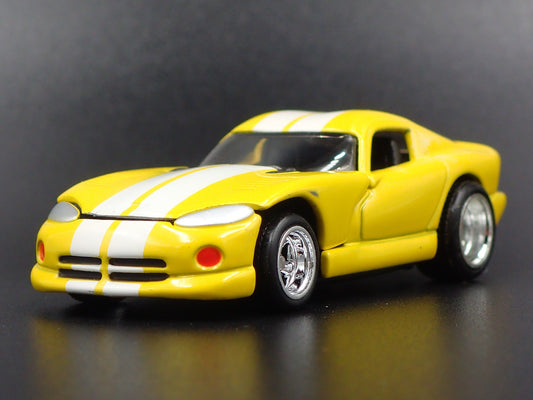 1996-2002 DODGE VIPER RARE 1/64 SCALE LIMITED DIORAMA DIECAST MODEL CAR-Burning Rubber Toy Company