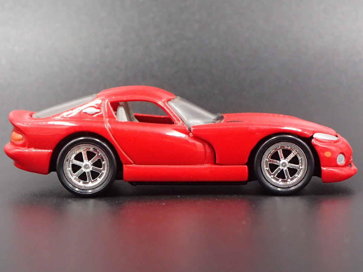 1996-2002 DODGE VIPER GTS RARE 1:64 SCALE LIMITED COLLECTIBLE DIECAST MODEL CAR-Burning Rubber Toy Company