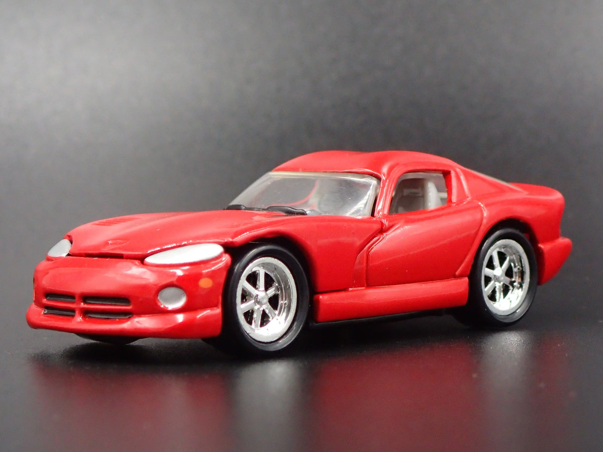 1996-2002 DODGE VIPER GTS RARE 1:64 SCALE LIMITED COLLECTIBLE DIECAST MODEL CAR-Burning Rubber Toy Company