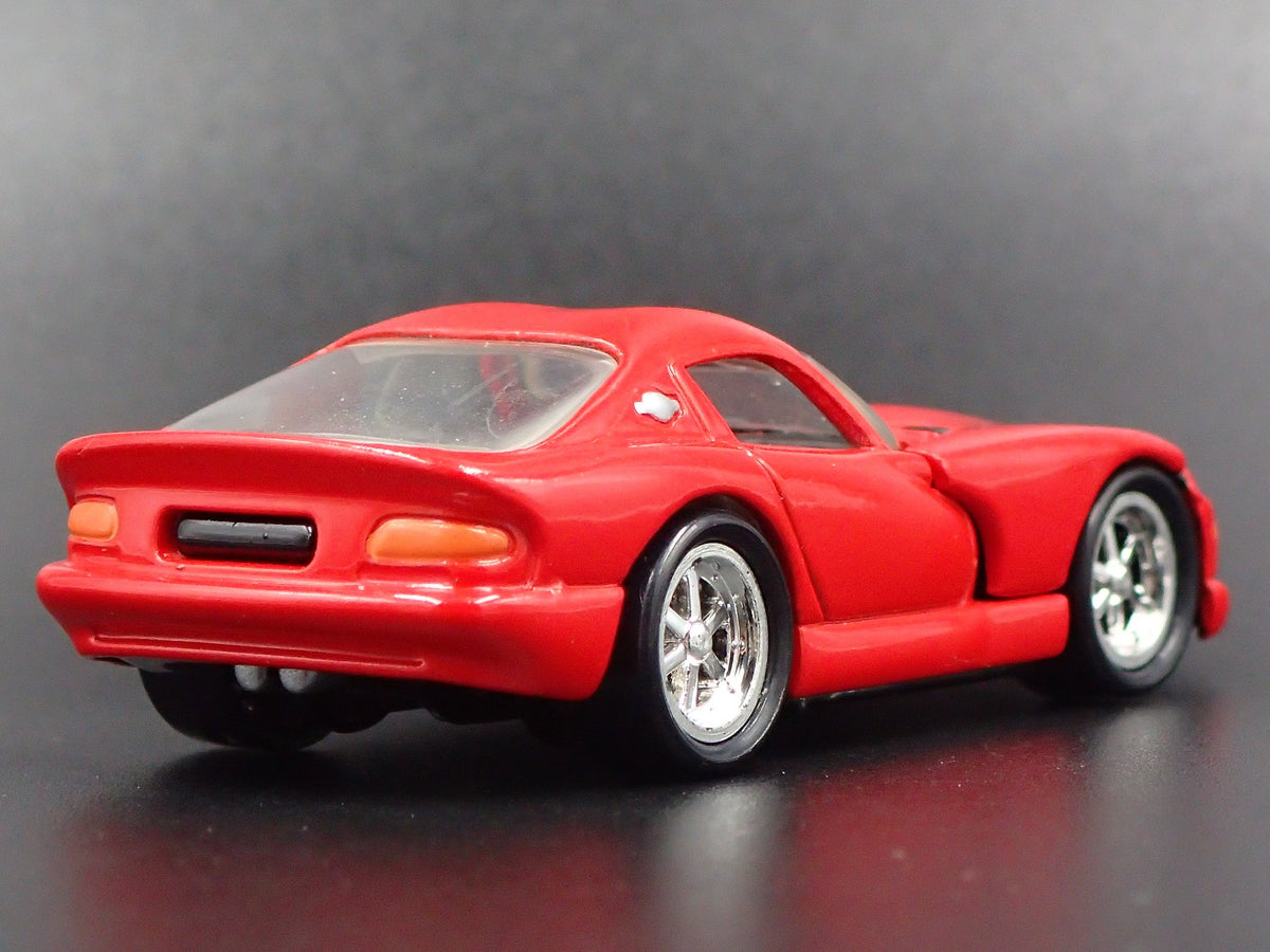 1996-2002 DODGE VIPER GTS RARE 1:64 SCALE LIMITED COLLECTIBLE DIECAST MODEL CAR-Burning Rubber Toy Company