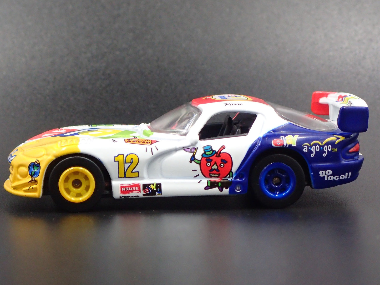 1996-2002 DODGE VIPER GTS EBAY RACING 1/64 SCALE COLLECTIBLE DIECAST MODEL CAR