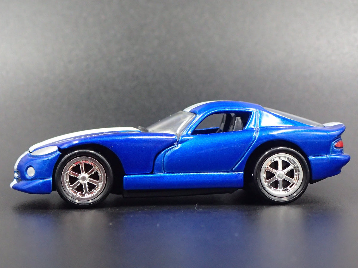 1996-2002 DODGE VIPER GTS RARE 1:64 LIMITED COLLECTIBLE DIECAST MODEL CAR-Burning Rubber Toy Company