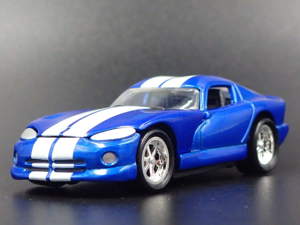 1996-2002 DODGE VIPER GTS BLUE 1:64 SCALE COLLECTIBLE DIECAST MODEL CAR
