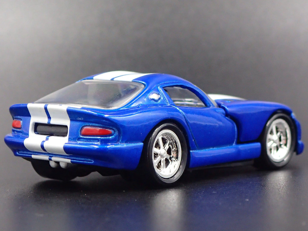 1996-2002 DODGE VIPER GTS RARE 1:64 LIMITED COLLECTIBLE DIECAST MODEL CAR-Burning Rubber Toy Company