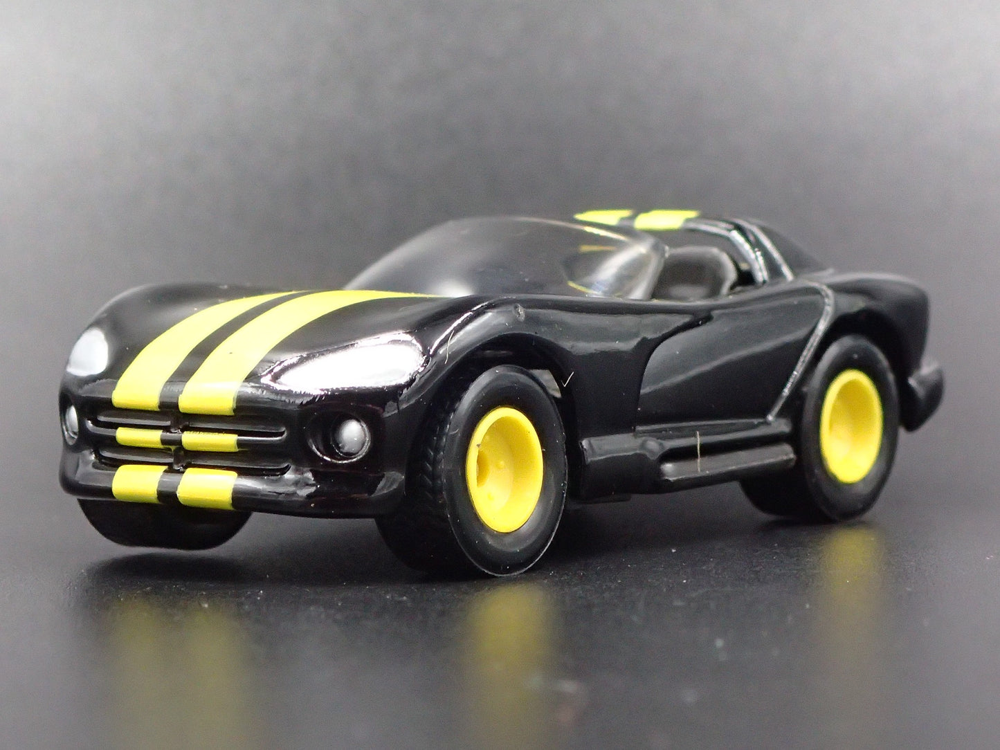 1992-1996 DODGE VIPER RT/10 BLACK 1:64 SCALE COLLECTIBLE DIECAST MODEL CAR