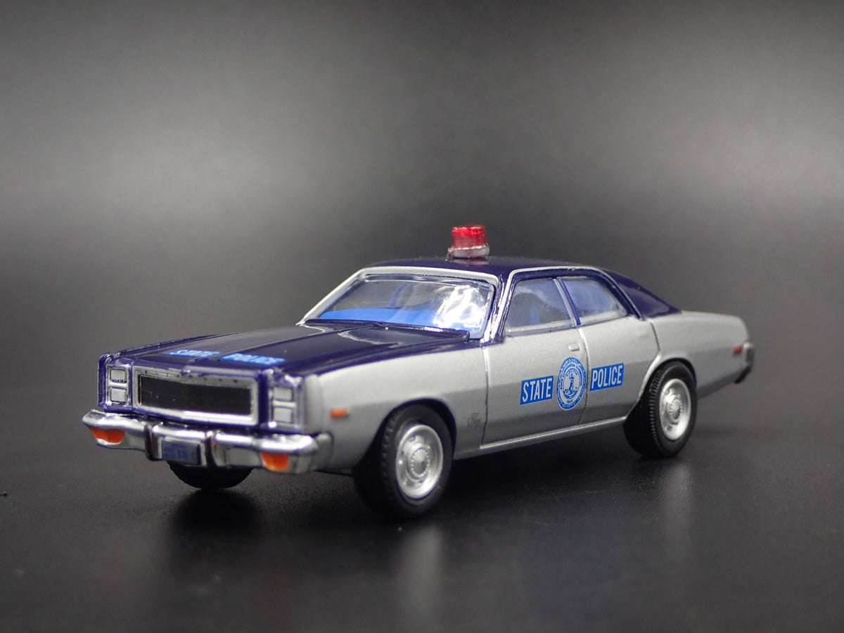 1978 PLYMOUTH FURY VIRGINIA STATE POLICE RARE 1:64 SCALE DIECAST MODEL CAR-Burning Rubber Toy Company