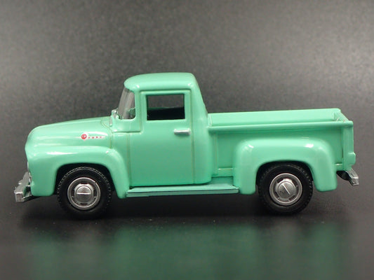 1956 56 FORD F100 PICKUP TRUCK RARE 1:64 SCALE DIORAMA DIECAST MODEL CAR-Burning Rubber Toy Company