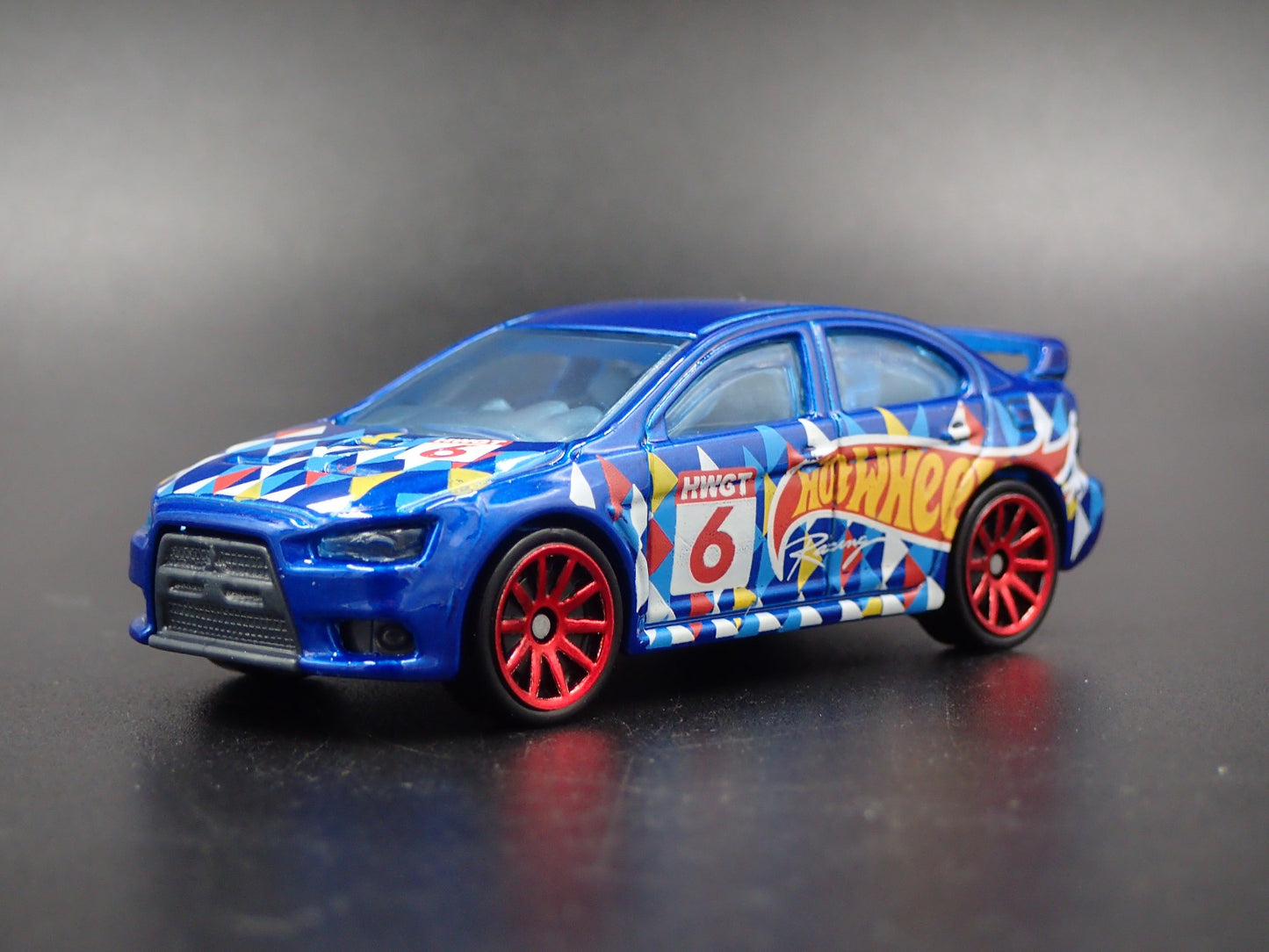 2008-2016 MITSUBISHI LANCER EVOLUTION EVO X BLUE 1:64 SCALE DIECAST MODEL CAR