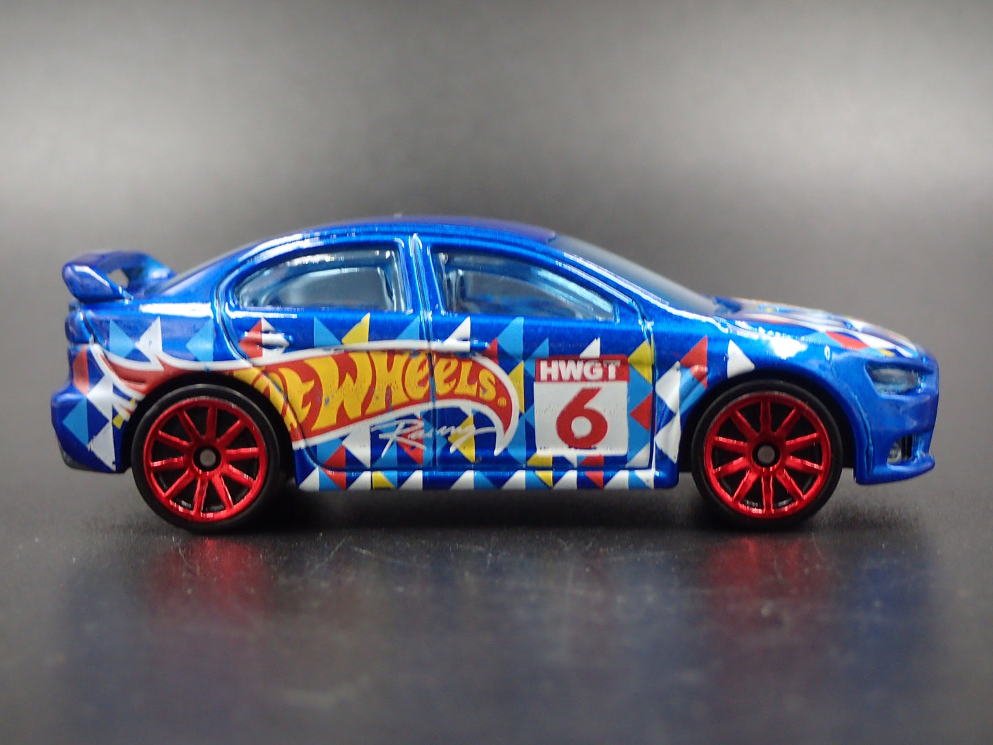 2008-2016 MITSUBISHI LANCER EVOLUTION EVO X BLUE 1:64 SCALE DIECAST MODEL CAR