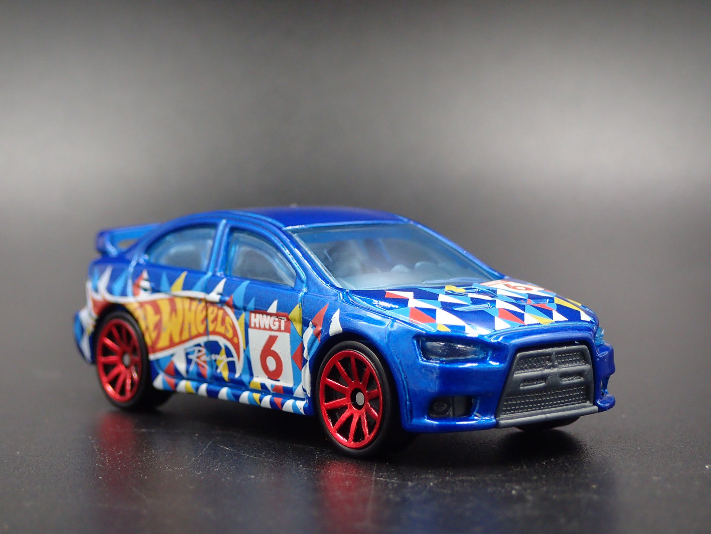 2008-2016 MITSUBISHI LANCER EVOLUTION EVO X BLUE 1:64 SCALE DIECAST MODEL CAR