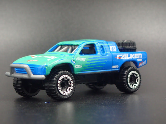 TOYOTA TROPHY TRUCK FALKEN TIRES BLUE 1:64 SCALE COLLECTIBLE DIECAST MODEL CAR