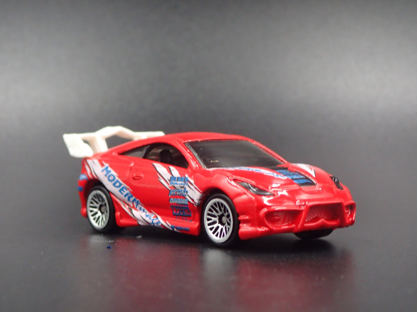 1999-2006 TOYOTA CELICA RED 1/64 SCALE COLLECTIBLE DIORAMA DIECAST MODEL CAR