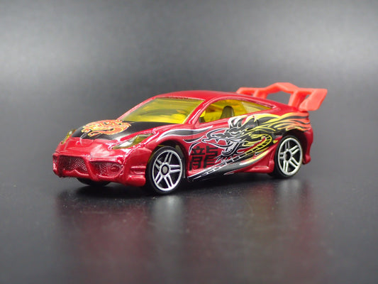 1999-2006 TOYOTA CELICA RED 1/64 SCALE COLLECTIBLE DIORAMA DIECAST MODEL CAR