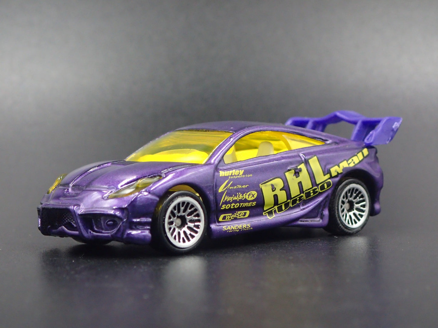 1999-2006 TOYOTA CELICA RHL PURPLE 1/64 SCALE COLLECTIBLE DIECAST MODEL CAR