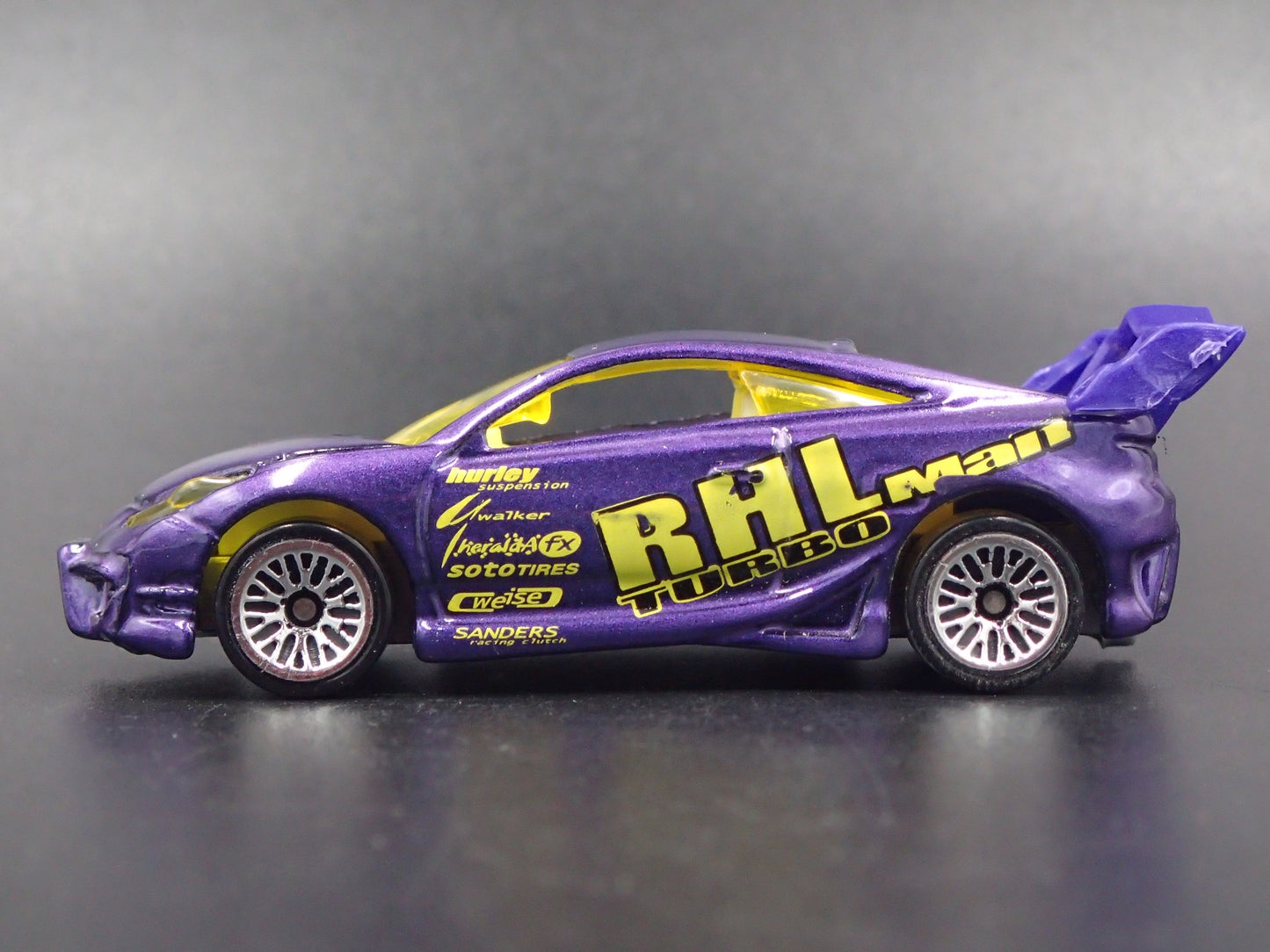 1999-2006 TOYOTA CELICA RHL PURPLE 1/64 SCALE COLLECTIBLE DIECAST MODEL CAR