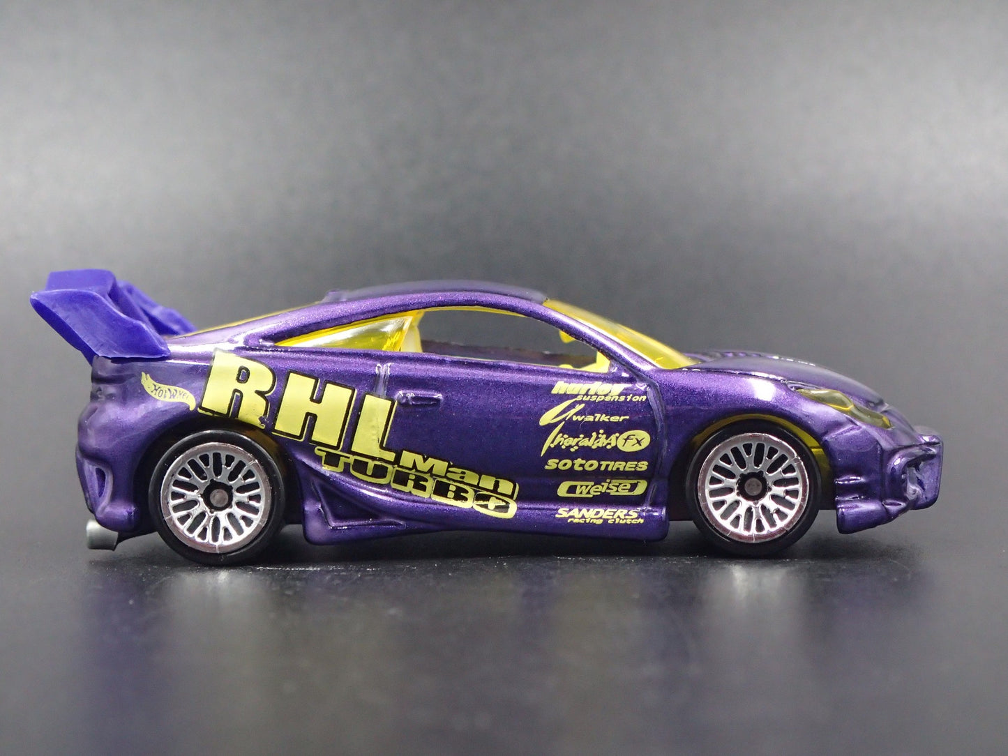 1999-2006 TOYOTA CELICA RHL PURPLE 1/64 SCALE COLLECTIBLE DIECAST MODEL CAR