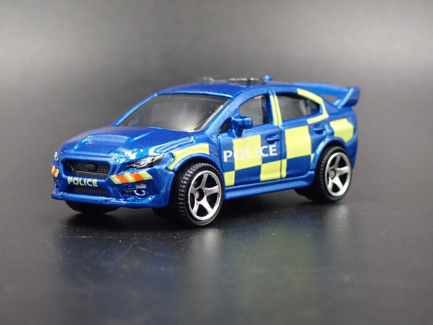 2015-2021 SUBARU IMPREZA WRX STI POLICE 1:64 SCALE DIORAMA DIECAST MODEL CAR