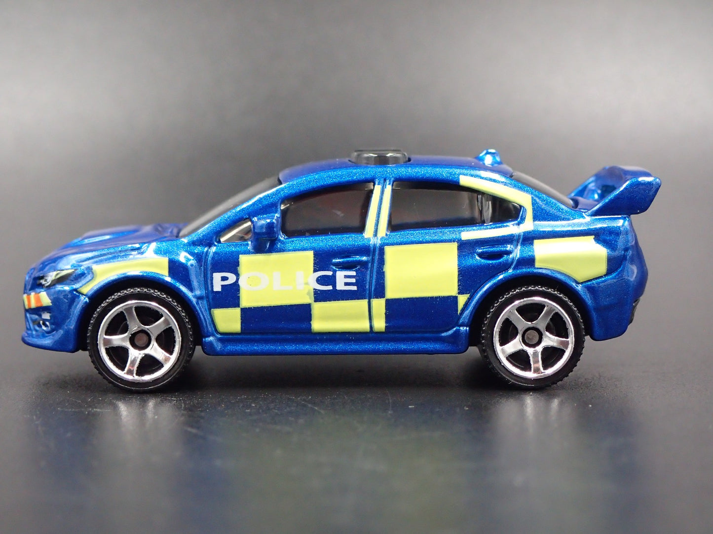 2015-2021 SUBARU IMPREZA WRX STI POLICE 1:64 SCALE DIORAMA DIECAST MODEL CAR