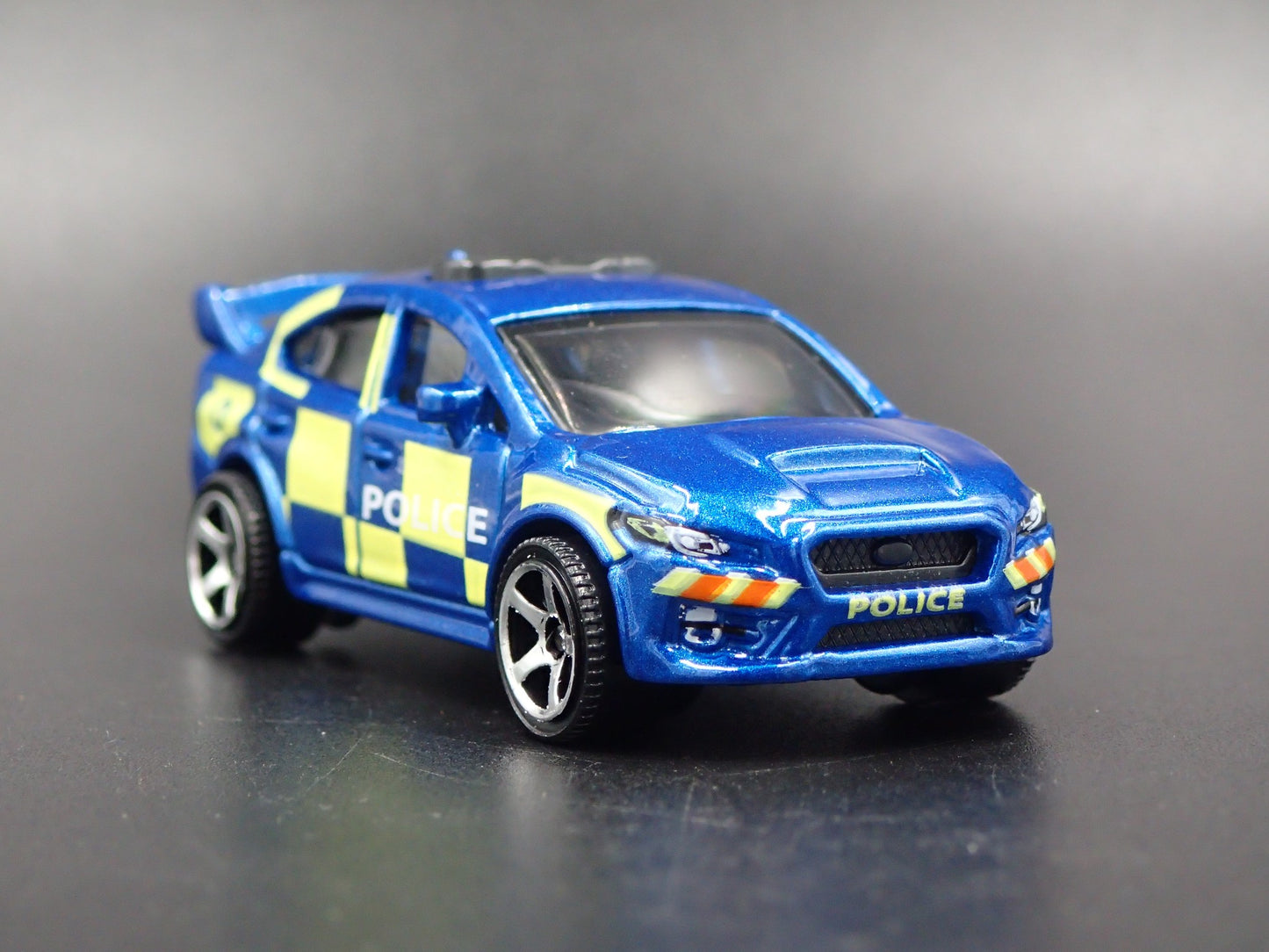 2015-2021 SUBARU IMPREZA WRX STI POLICE 1:64 SCALE DIORAMA DIECAST MODEL CAR
