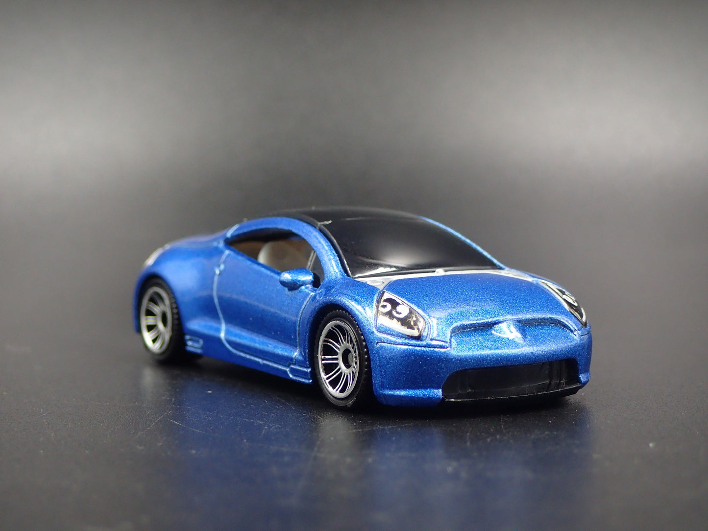 2006-2012 MITSUBISHI ECLIPSE BLUE 1:64 SCALE COLLECTIBLE DIECAST MODEL CAR