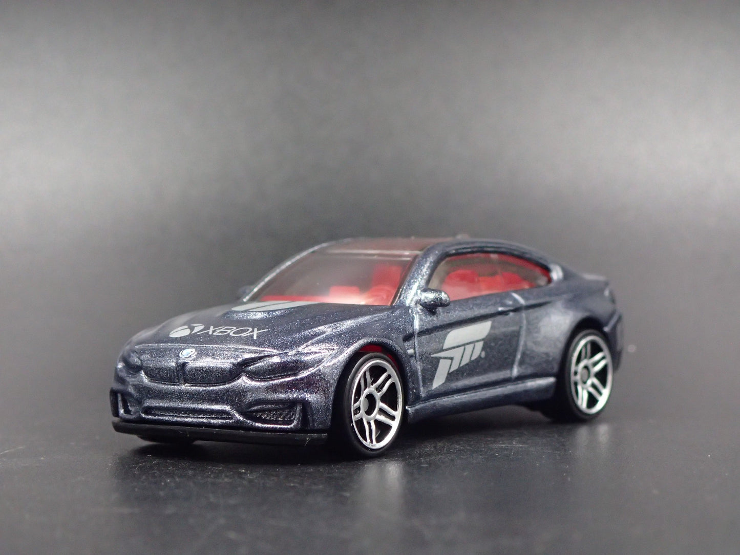 2014-2020 BMW M4 F82 COUPE FORZA GRAY 1:64 SCALE COLLECTIBLE DIECAST MODEL CAR