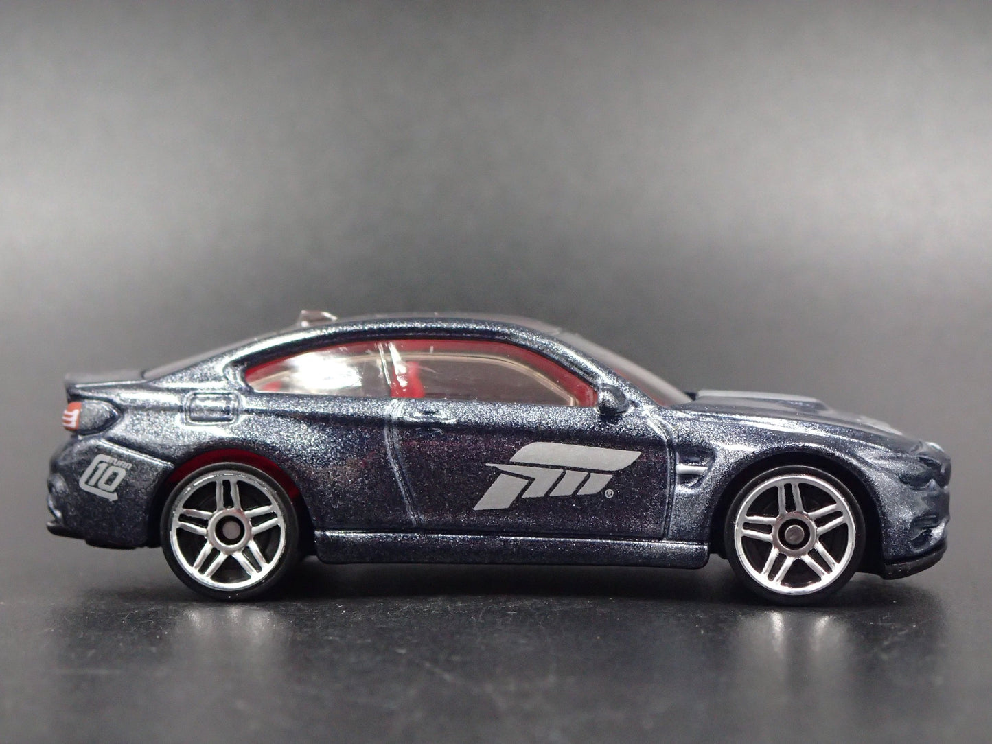 2014-2020 BMW M4 F82 COUPE FORZA GRAY 1:64 SCALE COLLECTIBLE DIECAST MODEL CAR