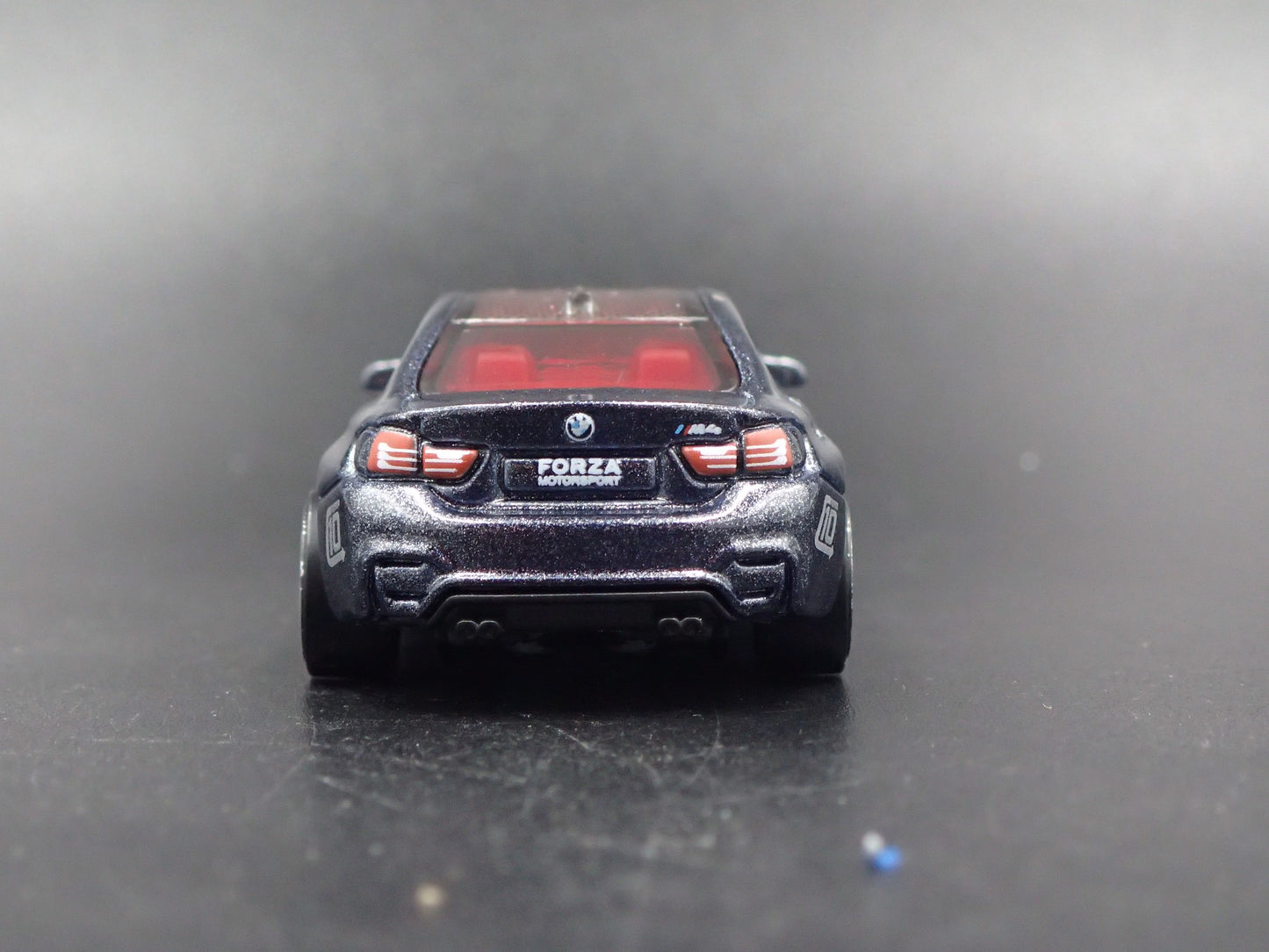 2014-2020 BMW M4 F82 COUPE FORZA GRAY 1:64 SCALE COLLECTIBLE DIECAST MODEL CAR