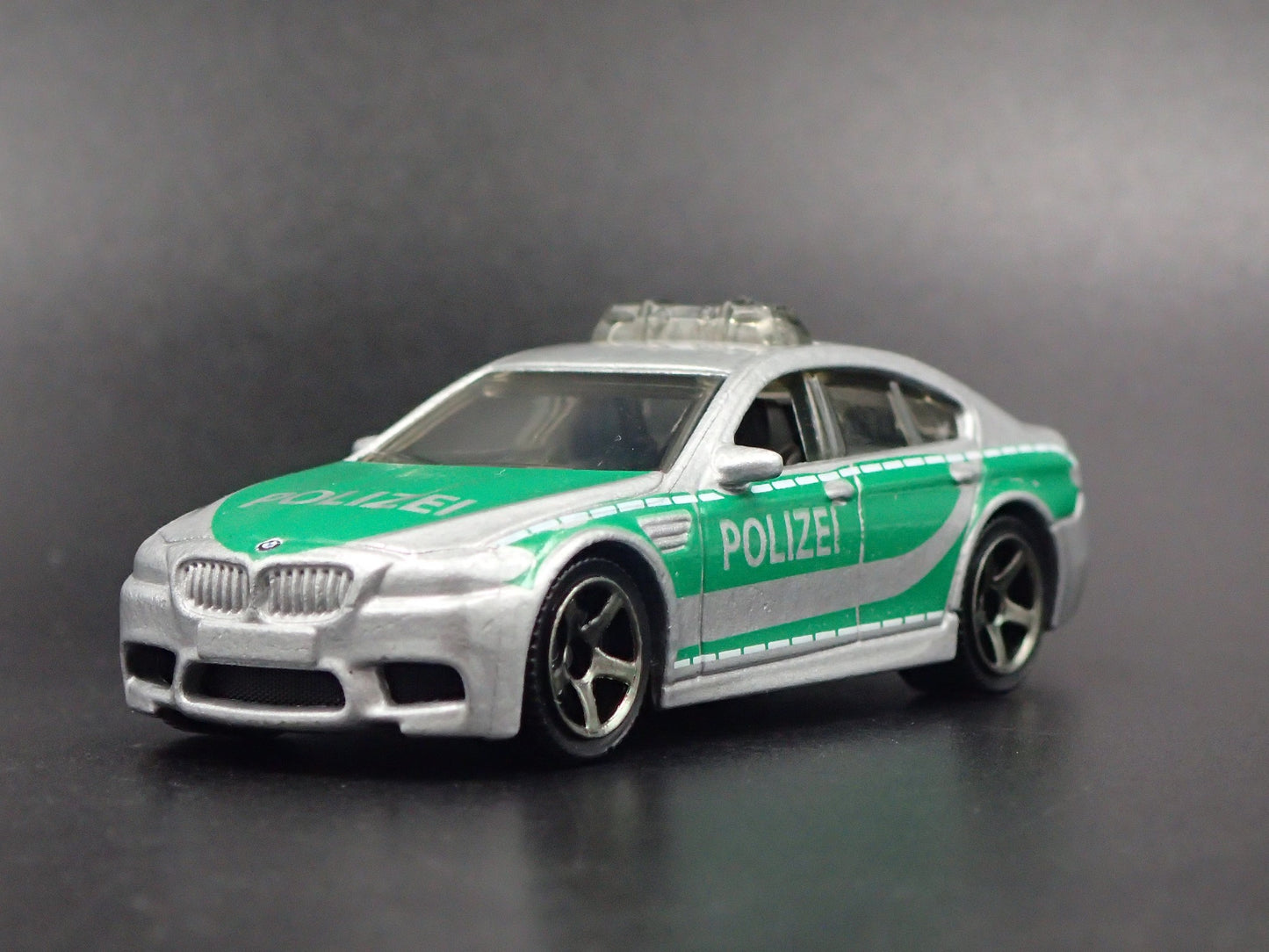 2011-2016 BMW M5 POLICE POLIZEI CAR F10 SILVER 1:64 SCALE DIECAST MODEL CAR